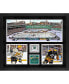 Фото #1 товара Pittsburgh Penguins vs. Boston Bruins 2023 Winter Classic Framed 20'' x 24'' 3-Photograph Collage with Game-Used Ice - Limited Edition of 500