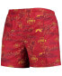 Men's Cardinal Iowa State Cyclones Island Palm Swim Trunks