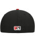 ფოტო #5 პროდუქტის Men's Black Lake Elsinore Storm Authentic Collection Team Home 59FIFTY Fitted Hat