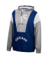 ფოტო #3 პროდუქტის Men's Navy Chicago Cubs Highlight Reel Windbreaker Half-Zip Hoodie Jacket