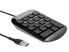 Targus Numeric Keypad - Black - Grey - 70 mm - 210 mm - 153 mm - 200 g - 0.91 m