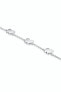 Charming silver bracelet with bow ties 1003875500 - фото #3