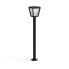 Signify Hue White and colour ambience Econic Outdoor Post Light 1744230P7 - Outdoor pedestal/post lighting - Black - LED - Non-changeable bulb(s) - White - 2000 K