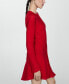Фото #2 товара Women's Seam Detail Asymmetric Dress