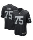 Фото #1 товара Men's Howie Long Black Las Vegas Raiders Game Retired Player Jersey