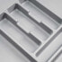 EMUCA Optima Universal 400 mm Cutlery Tray Gray Plastic - фото #6