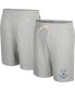 ფოტო #2 პროდუქტის Men's Heather Gray Navy Midshipmen Love To Hear This Terry Shorts