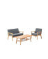 Bahamas Coffee Table Loveseat Chair Set