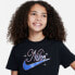 Фото #3 товара Nike Sportswear Jr DX1717 010 T-shirt