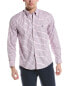 Фото #1 товара Brooks Brothers Spring Check Regular Fit Woven Shirt Men's