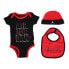 [NJ0540-023] Baby Air Jordan Bodysuit, Hat and Bib 3-PC Box Set