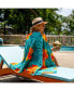 Фото #4 товара Velour Printed Beach Towel (Beach Themed Design Options), 30x60 in., Soft Cotton