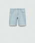 Фото #5 товара Men's Denim Bermuda Shorts