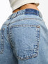 Фото #5 товара ASOS DESIGN Petite baggy boyfriend jean in light blue