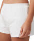 ფოტო #3 პროდუქტის Women's Peached Jersey Shorts
