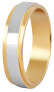 Фото #1 товара Ladies bicolor wedding ring made of steel SPD05