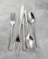 Фото #4 товара Finnley Textured Mirror 20 Piece 18/10 Stainless Steel Flatware Set, Service for 4