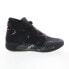 Фото #1 товара Reebok Instapump Fury Zone Mens Black Canvas Lifestyle Sneakers Shoes