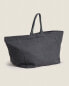 Фото #3 товара Large fabric tote