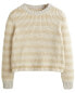 Boden Tinsel Stripe Wool & Alpaca-Blend Jumper Women's