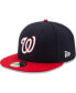 ფოტო #1 პროდუქტის Men's Washington Nationals Alternate Authentic Collection On-Field 59FIFTY Fitted Hat