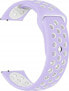 Фото #3 товара Beline Beline pasek Watch 22mm Sport Silicone fioletowo-biały purple/white box