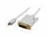 Фото #9 товара StarTech.com 3 ft Mini DisplayPort to DVI Active Adapter Converter Cable - mDP to DVI 1920x1200 - White - 0.9 m - Mini DisplayPort - DVI-D - Male - Male - Straight