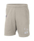 Men's Cream Duke Blue Devils Fleece Shorts