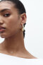Rhinestone drop earrings