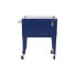 Переносной Холодильник Home ESPRIT Тёмно Синий Сталь полипропилен 56 L 74 x 43 x 80 cm