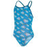 SPEEDO Flipper Phone Allover Vback Swimsuit