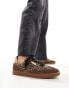 Steve Madden Emporia trainers in brown leopard print