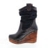 Фото #5 товара Bed Stu Bruges II F328022 Womens Black Leather Slip On Casual Dress Boots