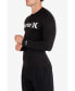 ფოტო #3 პროდუქტის Men's OAO Quick Dry Rashguard Long Sleeve T-shirt