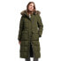 Фото #1 товара Длинное пальто с искусственным мехом SUPERDRY Longline Faux Fur Everest Jacket Refurbished