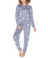 ფოტო #1 პროდუქტის Dream Queen Fleece Loungewear Set