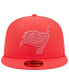 Men's Red Tampa Bay Buccaneers Color Pack Brights 59FIFTY Fitted Hat