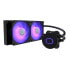 Фото #2 товара Жидкостное охлаждение COOLER MASTER ML240L V2 RGB - 12 см - 62 CFM - Черный