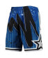 ფოტო #3 პროდუქტის Men's Blue Orlando Magic Hardwood Classics 1994 Hyper Hoops Swingman Shorts