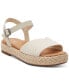 Фото #1 товара Women's Abby Braided Espadrille Flatform Sandals