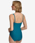 Фото #3 товара Pleated One-Piece Swimsuit,Created for Macy's