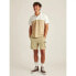 Фото #7 товара Bonobos Hybrid Short Men's X-Large Khaki Fielder Casual Solid Elastic Waistband