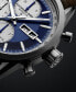 ფოტო #4 პროდუქტის Men's Swiss Automatic Chronograph Freelancer Brown Calf Leather Strap Watch 42mm