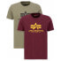 ფოტო #1 პროდუქტის ALPHA INDUSTRIES Basic short sleeve T-shirt 2 units