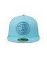 Фото #3 товара Men's Blue Brooklyn Nets Color Pack Foam 59FIFTY Fitted Hat