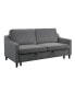 Фото #1 товара White Label Monty Convertible 71.5" Studio Sofa with Pull-Out Bed