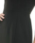 ფოტო #3 პროდუქტის Women's Ruffled-Neck Evening Gown