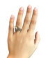 ფოტო #4 პროდუქტის Ombré® Chocolate Ombré Diamond Horse Ring (5/8 ct. t.w.) in 14k Gold