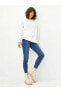 Фото #4 товара LCW Jeans Normal Bel Skinny Fit Cep Detaylı Kadın Rodeo Jean Pantolon