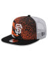 Фото #1 товара Men's Black San Francisco Giants Court Sport 9Fifty Snapback Hat